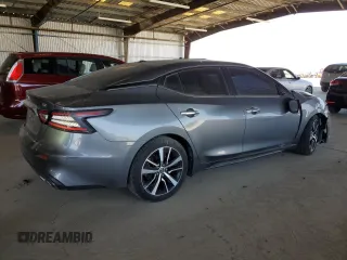 2021 Nissan Maxima SV with VIN 1N4AA6CV8MC511641, listed as a Copart auction lot 61490665 with 65,566 mi miles and Salvage title. Bid and sale history available at DreamBid. Image 3.