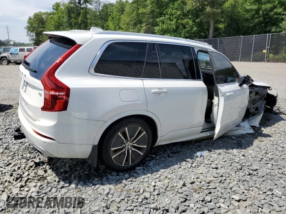 2020 Volvo XC90 Momentum with VIN YV4102CK3L1601640, listed as a Copart auction lot 62258314 with 54,343 mi miles and Clean Title. Bid and sale history available at carsss.com. Image 3.