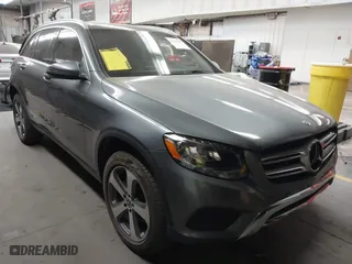 2019 Mercedes-Benz GLC with VIN WDC0G4KB8KF612989, listed as a IAAI auction lot 41739819 with 45,018 mi miles. Bid and sale history available at carsss.com. Image 1.