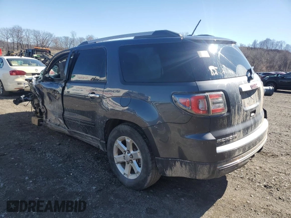 2014 GMC Acadia SLE with VIN 1GKKRNED0EJ313059, listed as a Copart auction lot 47213385 with Not Provided miles and Salvage Title. Bid and sale history available at carsss.com. Image 2.