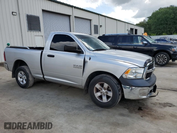 2015 Ram 1500 Tradesman with VIN 3C6JR6AG6FG574512, listed as a Copart auction lot 56474465 with 163,971 mi miles and Salvage title. Bid and sale history available at DreamBid. Image 4.