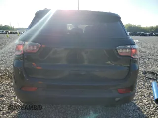 2018 Jeep Compass Altitude with VIN 3C4NJCBBXJT318361, listed as a Copart auction lot 51992595 with Not provided miles and Salvage title. Bid and sale history available at DreamBid. Image 6.