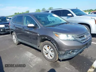 2014 Honda CR-V EX z VIN 2HKRM4H54EH630407, wystawiony jako IAAI lot #42259700 z przebiegiem 256 043 mil mil oraz . Historia ofert i sprzedaży dostępna na DreamBid. Obrazek 1.