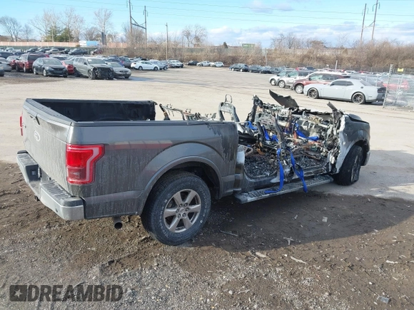 2017 Ford F-150 XL with VIN 1FTEW1CP7HKC60057, listed as a IAAI auction lot 41440464 with 1 mi miles. Bid and sale history available at carsss.com. Image 20.