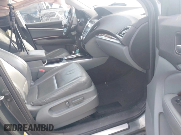 2014 Acura MDX Tech Pkg with VIN 5FRYD3H40EB017646, listed as a IAAI auction lot 41483117 with 123,667 mi miles. Bid and sale history available at carsss.com. Image 5.