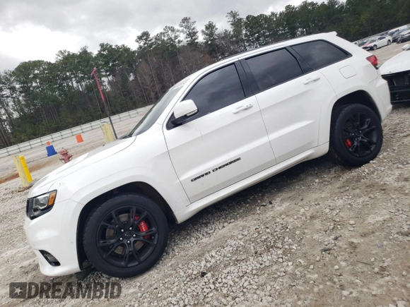 2017 Jeep Grand Cherokee SRT with VIN 1C4RJFDJ3HC815961, listed as a Copart auction lot 44316545 with 85,121 mi miles and Salvage Title. Bid and sale history available at carsss.com. Image 1.