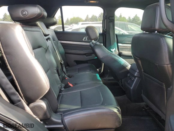 2016 Ford Explorer Sport with VIN 1FM5K8GT3GGB31273, listed as a Copart auction lot 66755544 with 124,445 mi miles and Salvage Title. Bid and sale history available at carsss.com. Image 10.