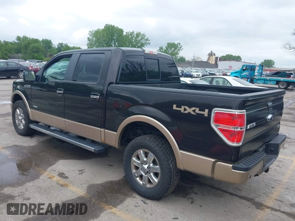2014 Ford F-150 XL with VIN 1FTFW1ET5EKE83868, listed as a IAAI auction lot 42159157 with 173,606 mi miles. Bid and sale history available at carsss.com. Image 3.