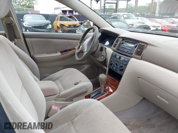 2008 Toyota Corolla CE with VIN 1NXBR32E58Z947107, listed as a IAAI auction lot 40272104 with 186,643 mi miles and . Bid and sale history available at DreamBid. Image 5.