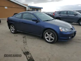 2003 Acura RSX with VIN JH4DC54813C006056, listed as a Copart auction lot 81740484 with 181,090 mi miles and Salvage Title. Bid and sale history available at carsss.com. Image 4.
