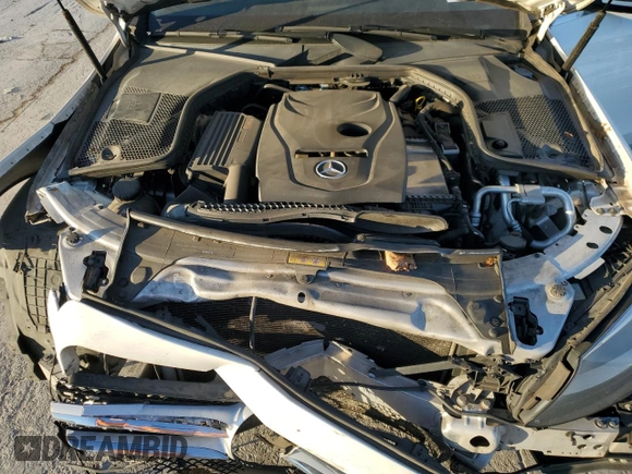 2017 Mercedes-Benz C 300 with VIN 55SWF4KB4HU212748, listed as a Copart auction lot 46835155 with 123,246 mi miles and Salvage Title. Bid and sale history available at carsss.com. Image 12.