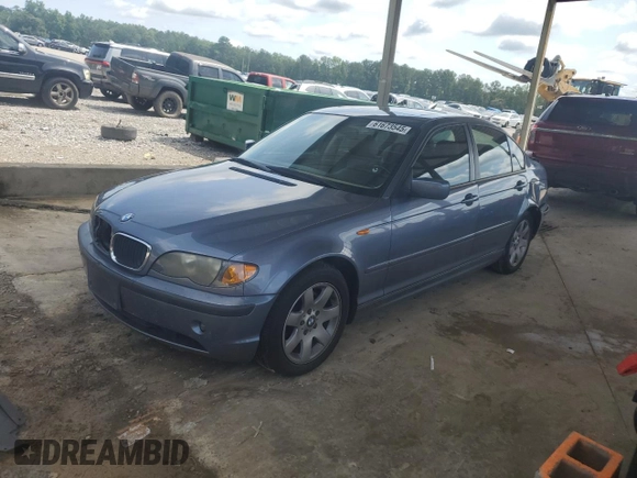 2005 BMW 3 Series 325i with VIN WBAEV33415KX10041, listed as a Copart auction lot 61673545 with 117,294 mi miles and Salvage title. Bid and sale history available at DreamBid. Image 1.