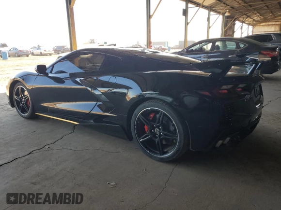 2020 Chevrolet Corvette 2LT with VIN 1G1Y72D42L5118848, listed as a Copart auction lot 47227395 with 24,397 mi miles and Salvage Title. Bid and sale history available at carsss.com. Image 2.