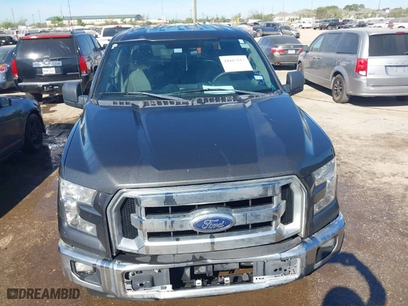 2017 Ford F-150 XL with VIN 1FTEW1CF7HKE13169, listed as a IAAI auction lot 41817684 with 177,802 mi miles. Bid and sale history available at carsss.com. Image 12.