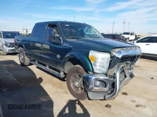 2011 Ford Super Duty F-250 SRW XL with VIN 1FT7W2BT6BEB79778, listed as a IAAI auction lot 41504347 with 123,154 mi miles. Bid and sale history available at carsss.com. Image 1.