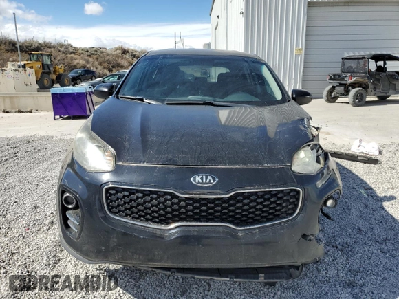 2018 Kia Sportage LX with VIN KNDPMCAC8J7316512, listed as a Copart auction lot 47143515 with 117,147 mi miles and Salvage Title. Bid and sale history available at DreamBid. Image 5.