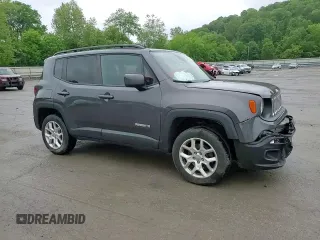 2018 Jeep Renegade Latitude с VIN ZACCJBBB5JPH08888, выставлен на аукционе Copart как лот 58801395 с пробегом 113 331 миль миль и Списание • Salvage title. История ставок и продаж доступна на DreamBid. Изображение 14.