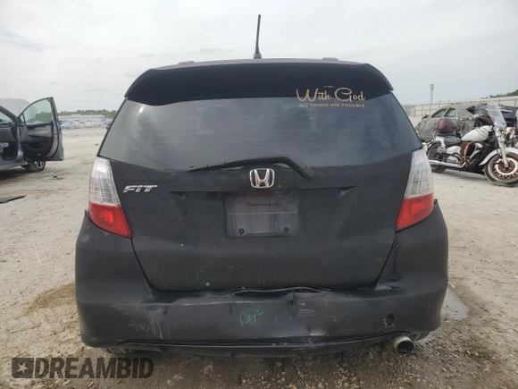 2009 Honda Fit Sport with VIN JHMGE88479S060797, listed as a Copart auction lot 54009135 with 167,914 mi miles and Salvage Title. Bid and sale history available at carsss.com. Image 6.