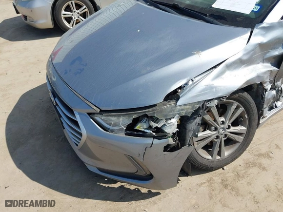 2017 Hyundai Elantra Limited with VIN 5NPD84LF9HH193491, listed as a IAAI auction lot 41482743 with 97,510 mi miles. Bid and sale history available at carsss.com. Image 6.