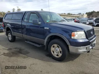 2004 Ford F-150 XL with VIN 1FTRF14W84NA81011, listed as a Copart auction lot 46833595 with 93,782 mi miles and Clean Title. Bid and sale history available at DreamBid. Image 4.