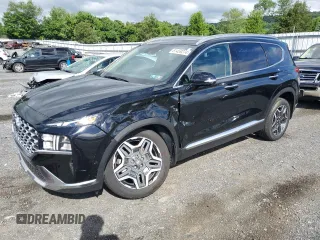 2023 Hyundai Santa Fe Hybrid SEL Premium with VIN 5NMS3DA11PH009489, listed as a Copart auction lot 61459274 with 12,452 mi miles and Salvage Title. Bid and sale history available at carsss.com. Image 1.