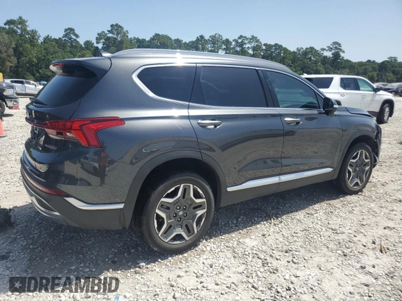 2023 Hyundai Santa Fe Hybrid Limited with VIN 5NMS5DA18PH014683, listed as a Copart auction lot 60759014 with 10,987 mi miles and Clean Title. Bid and sale history available at carsss.com. Image 3.