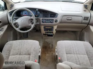 2001 Toyota Sienna LE with VIN 4T3ZF13C71U399066, listed as a Copart auction lot 85601134 with 81,233 mi miles and Salvage Title. Bid and sale history available at carsss.com. Image 8.