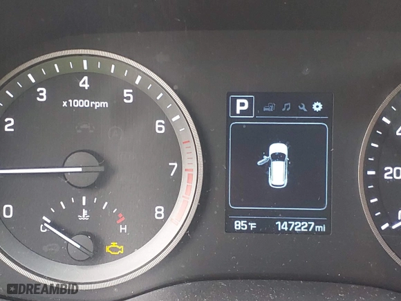2016 Hyundai Tucson SE with VIN KM8J33A47GU128524, listed as a IAAI auction lot 42078880 with 147,227 mi miles. Bid and sale history available at carsss.com. Image 15.