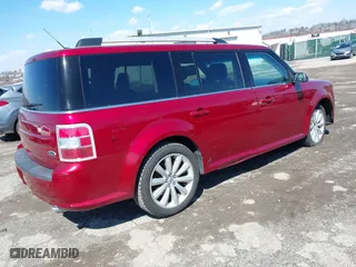 2013 Ford Flex SEL with VIN 2FMGK5C8XDBD19297, listed as a IAAI auction lot 41858490 with 93,142 mi miles. Bid and sale history available at carsss.com. Image 4.