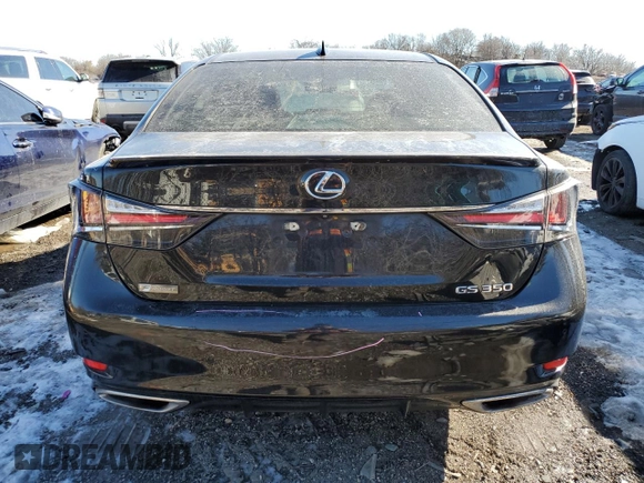 2016 Lexus GS 350 with VIN JTHBZ1BL6GA005055, listed as a Copart auction lot 89324625 with 97,112 mi miles and Salvage Title. Bid and sale history available at carsss.com. Image 6.