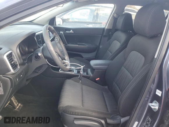 2020 Kia Sportage LX with VIN KNDPMCAC0L7650231, listed as a Copart auction lot 45720955 with 51,911 mi miles and Salvage Title. Bid and sale history available at carsss.com. Image 7.