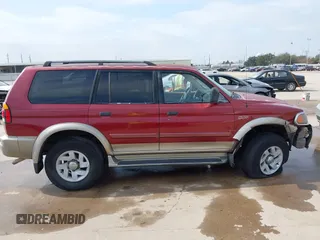 2001 Mitsubishi Montero Sport XLS with VIN JA4LS31H21P050687, listed as a IAAI auction lot 41532653 with 183,037 mi miles. Bid and sale history available at carsss.com. Image 14.