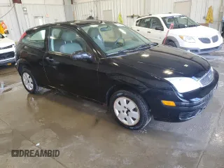 2007 Ford Focus S with VIN 1FAFP31N67W348464, listed as a Copart auction lot 49895615 with 122,026 mi miles and Non Repairable. Bid and sale history available at DreamBid. Image 4.
