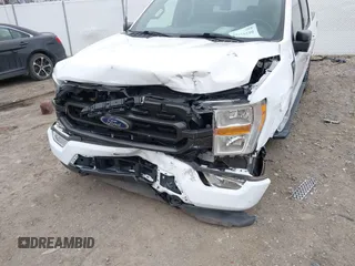 2022 Ford F-150 XL with VIN 1FTFW1E88NKE52786, listed as a IAAI auction lot 42116199 with 39,228 mi miles. Bid and sale history available at carsss.com. Image 6.