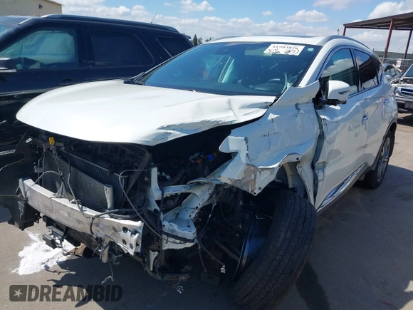 2020 Nissan Murano Platinum z VIN 5N1AZ2DS8LN173821, wystawiony jako IAAI lot #41903876 z przebiegiem 53 989 mil mil oraz . Historia ofert i sprzedaży dostępna na DreamBid. Obrazek 6.