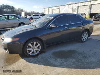 2004 Acura TSX with VIN JH4CL96894C036522, listed as a Copart auction lot 45960285 with 176,197 mi miles and Salvage Title. Bid and sale history available at carsss.com. Image 1.