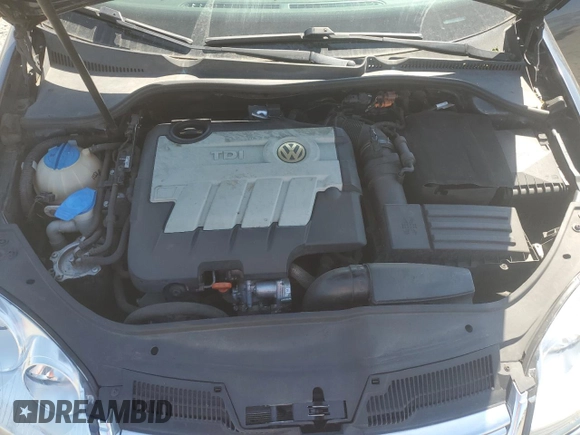 2010 Volkswagen Jetta TDI with VIN 3VWRL7AJ3AM061952, listed as a Copart auction lot 65233875 with 158,586 mi miles and Salvage title. Bid and sale history available at DreamBid. Image 11.