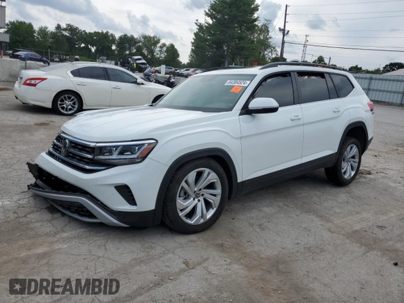 2023 Volkswagen Atlas SE with VIN 1V2JR2CA9PC539086, listed as a Copart auction lot 64384524 with Not provided miles and Salvage title. Bid and sale history available at DreamBid. Image 1.