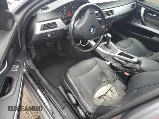 2011 BMW 3 Series 328i with VIN WBAPH5C54BA445749, listed as a Copart auction lot 55061135 with 124,159 mi miles and Salvage title. Bid and sale history available at DreamBid. Image 8.