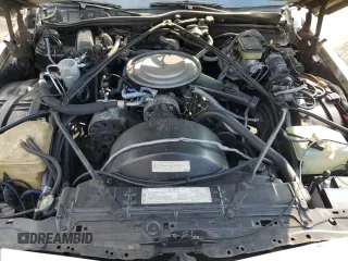 1983 Cadillac Fleetwood z VIN 1G6AB6985D9118799, wystawiony jako Copart lot #49203875 z przebiegiem 5 795 mil mil oraz Nie do naprawy • Non repairable. Historia ofert i sprzedaży dostępna na DreamBid. Obrazek 11.