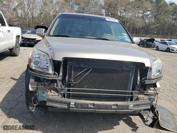 2006 Honda Pilot EX-L with VIN 5FNYF285X6B039458, listed as a Copart auction lot 49617045 with 92,063 mi miles and Clean Title. Bid and sale history available at carsss.com. Image 6.