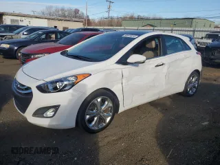 2013 Hyundai Elantra GT with VIN KMHD35LE9DU155220, listed as a Copart auction lot 80819814 with 85,653 mi miles and Salvage Title. Bid and sale history available at carsss.com. Image 1.