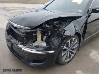 2013 Hyundai Genesis 5.0L R-Spec with VIN KMHGC4DH5DU256092, listed as a IAAI auction lot 41554850 with 163,573 mi miles. Bid and sale history available at carsss.com. Image 6.