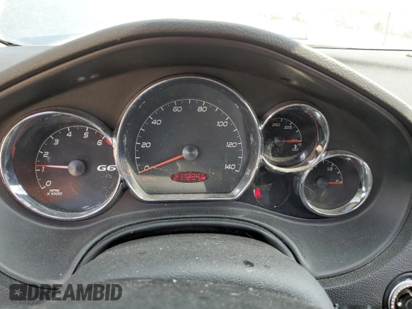 2006 Pontiac G6 GTP with VIN 1G2ZM171964162120, listed as a Copart auction lot 71118824 with 217,234 mi miles and Salvage Title. Bid and sale history available at carsss.com. Image 9.
