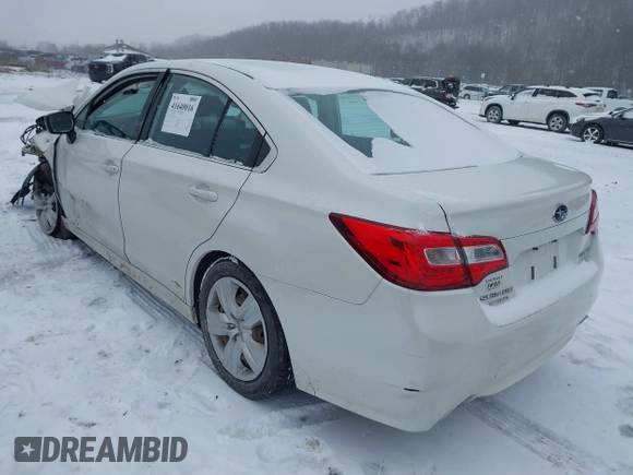 2016 Subaru Legacy 2.5i with VIN 4S3BNAA61G3008281, listed as a IAAI auction lot 41640016 with 185,000 mi miles. Bid and sale history available at carsss.com. Image 3.