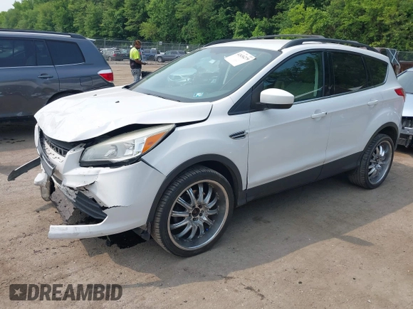 2014 Ford Escape SE with VIN 1FMCU9G99EUC81141, listed as a IAAI auction lot 42436279 with 123,947 mi miles and . Bid and sale history available at DreamBid. Image 2.