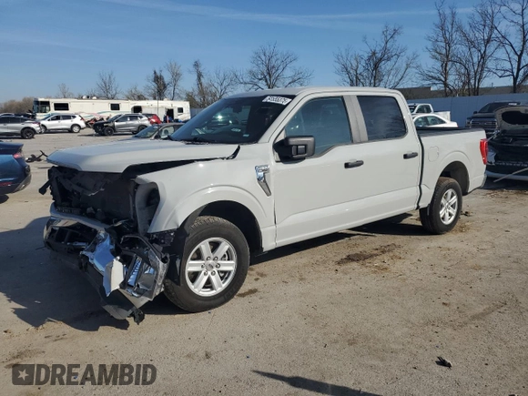 2023 Ford F-150 XL with VIN 1FTEW1C80PKD44468, listed as a Copart auction lot 50555375 with 49,411 mi miles and Clean title. Bid and sale history available at DreamBid. Image 1.
