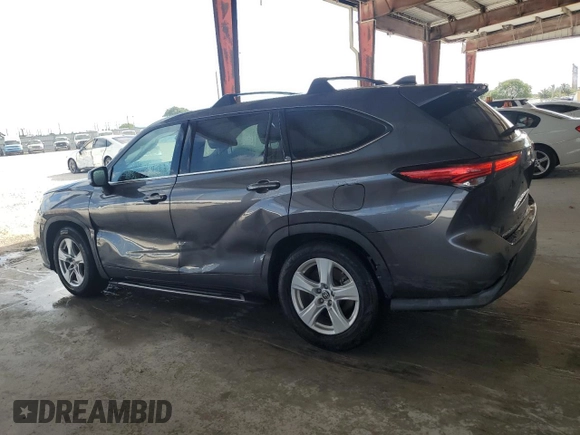 2020 Toyota Highlander L z VIN 5TDCZRAHXLS508697, wystawiony jako Copart lot #55780595 z przebiegiem 45 968 mil mil oraz Nie do naprawy • Non repairable. Historia ofert i sprzedaży dostępna na DreamBid. Obrazek 2.