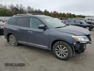 2013 Nissan Pathfinder SL with VIN 5N1AR2MM8DC605449, listed as a Copart auction lot 51728845 with 116,526 mi miles and Non Repairable. Bid and sale history available at carsss.com. Image 4.