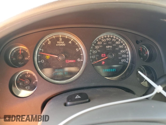 2007 GMC Yukon SLE with VIN 1GKFK13017J109923, listed as a Copart auction lot 77085954 with 214,986 mi miles and Salvage Title. Bid and sale history available at carsss.com. Image 9.